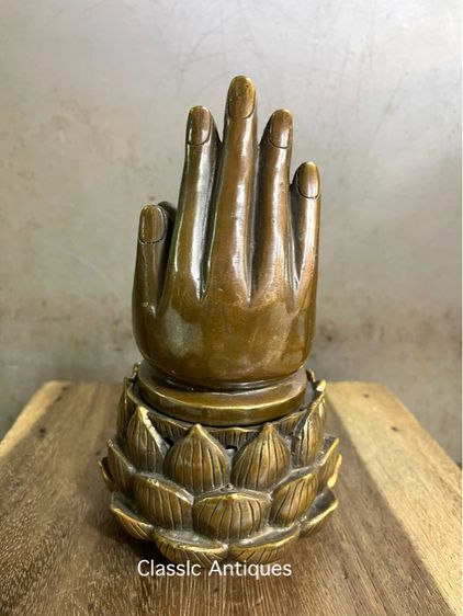 กระถางกำยาน ทองเหลืองA38 รูปที่ 6