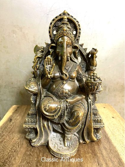 พระพิฆเนศ ทองเหลืองA7