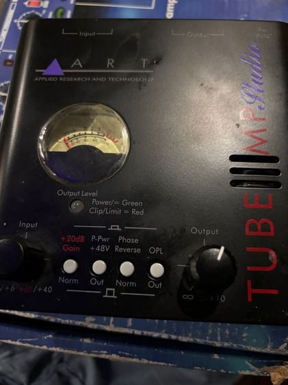 ขายเครื่องแต่งเสียงไมค์ ปรีไมโครโฟนแบบหลอด TUBE MP Studio  รูปที่ 8