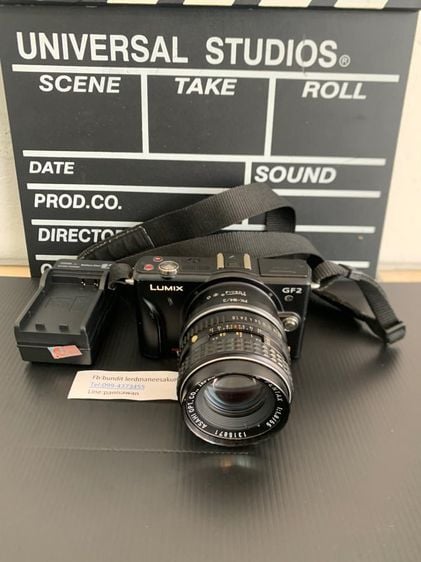 Olympus กล้องมิลเลอร์เลส Panasonic GF2 พร้อมเลนส์ 55 f1.8 พร้อมใช้ราคาเบาๆ