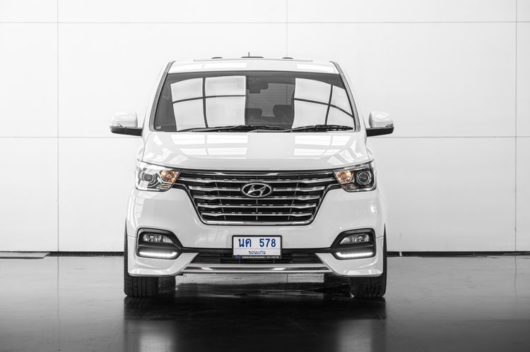Hyundai H-1  2020 2.5 GRAND STAREX Utility-car ดีเซล ไม่ติดแก๊ส เกียร์อัตโนมัติ ขาว รูปที่ 4