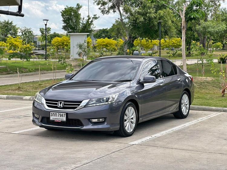 Honda Accord 2014 2.0 EL Sedan เบนซิน ไม่ติดแก๊ส เกียร์อัตโนมัติ เทา รูปที่ 3
