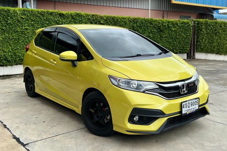 Honda Jazz 2014 1.5 SV i-VTEC Sedan เบนซิน ไม่ติดแก๊ส เกียร์อัตโนมัติ เหลือง รูปที่ 1