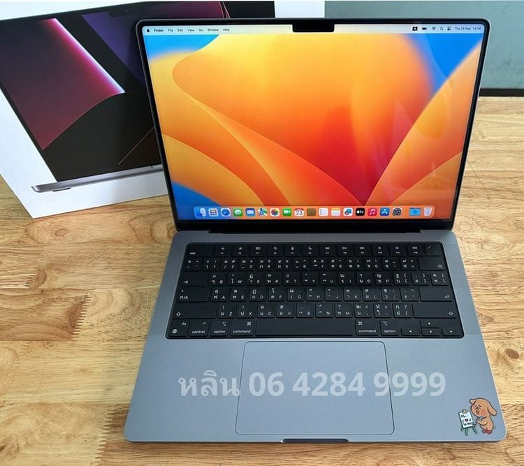 Apple Mackbook Pro 14 Inch แมค โอเอส 16 กิกะไบต์ อื่นๆ ใช่ ขายถูกกกกกกกกกกกกกกกกกกกกกก Mac Pro 14 นิ้ว ปี 2023 สเปคแรงง M2 pro RAM16 SSD512 สภาพใหม่ป้ายแดง สวยครบกล่อง มีปะกันศูนย์