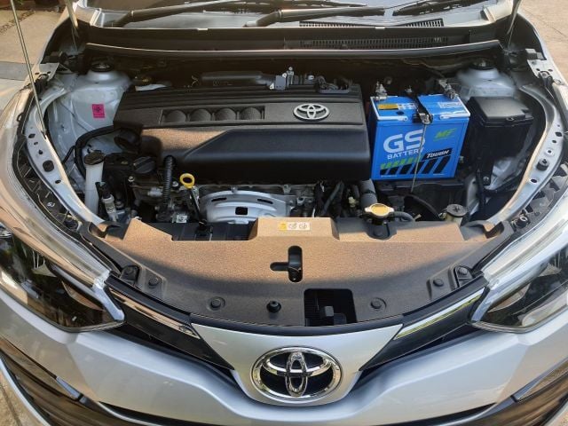 Toyota Yaris ATIV 2019 1.2 G Sedan เบนซิน ไม่ติดแก๊ส เกียร์อัตโนมัติ บรอนซ์เงิน