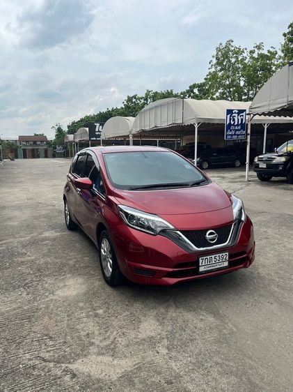 Nissan Note 2018 1.2 V Sedan เบนซิน ไม่ติดแก๊ส เกียร์อัตโนมัติ แดง รูปที่ 3