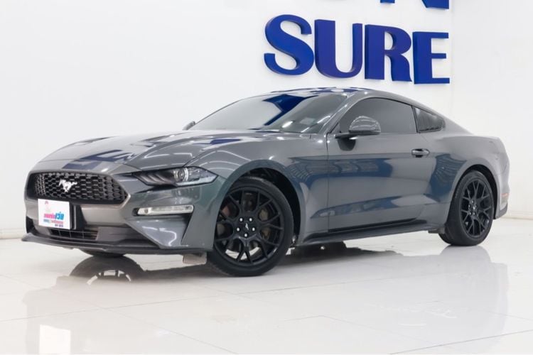 Ford Mustang 2018 2.3 Ecoboost High Performance Sedan เบนซิน ไม่ติดแก๊ส เกียร์อัตโนมัติ เทา