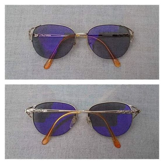 แว่นตาลักซ์ชัวรีแบรนด์ฝรั่งเศส GUY LAROCHHE PARIS กีลาโรช ปารีส กรอบทอง KGP เลนส์ออโต้ โฟโตโครมิก สีเทา–สว่าง...Vintage GUY LAROCHE PARIS Handcrafted in Japan รูปที่ 9