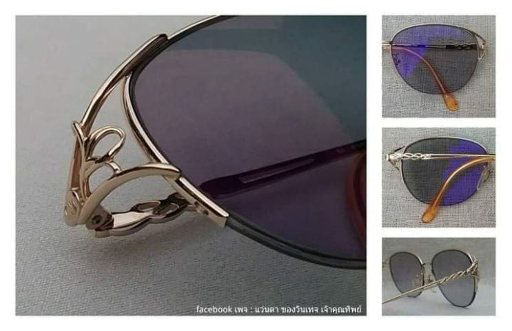 แว่นตาลักซ์ชัวรีแบรนด์ฝรั่งเศส GUY LAROCHHE PARIS กีลาโรช ปารีส กรอบทอง KGP เลนส์ออโต้ โฟโตโครมิก สีเทา–สว่าง...Vintage GUY LAROCHE PARIS Handcrafted in Japan รูปที่ 4