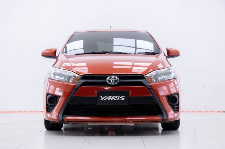 Toyota Yaris 2016 1.2 J Sedan เบนซิน ไม่ติดแก๊ส เกียร์อัตโนมัติ ส้ม รูปที่ 4