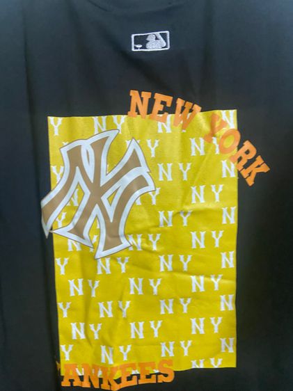 MLB NY Unisex t-shirt เสื้อยืดmlb ny bl ye รูปที่ 4