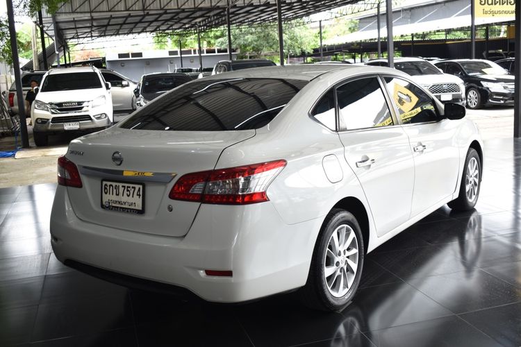 Nissan Sylphy 2017 1.6 V Sedan เบนซิน ไม่ติดแก๊ส เกียร์อัตโนมัติ ขาว รูปที่ 4