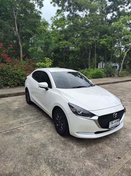 Mazda Mazda 2 2023 1.3 Skyactiv-G Sedan เบนซิน ไม่ติดแก๊ส เกียร์อัตโนมัติ ขาว