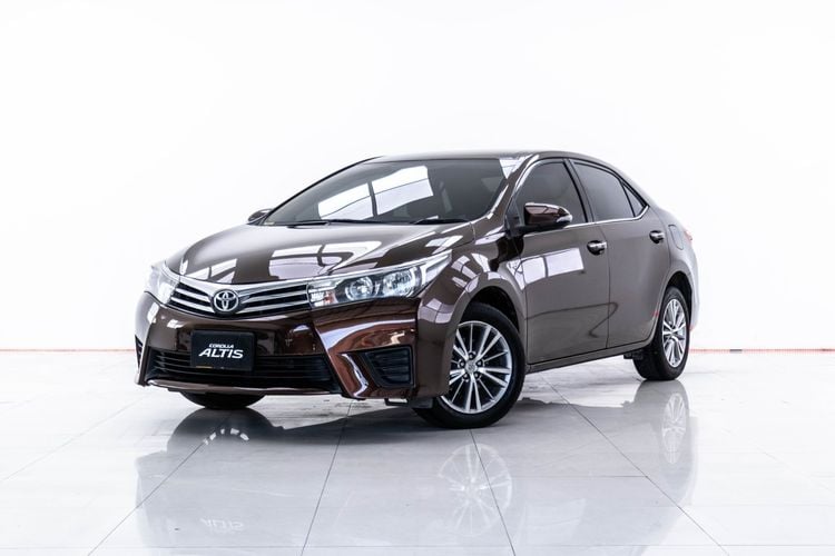 Toyota Altis 2015 1.6 G Sedan เบนซิน ไม่ติดแก๊ส เกียร์อัตโนมัติ น้ำตาล รูปที่ 3