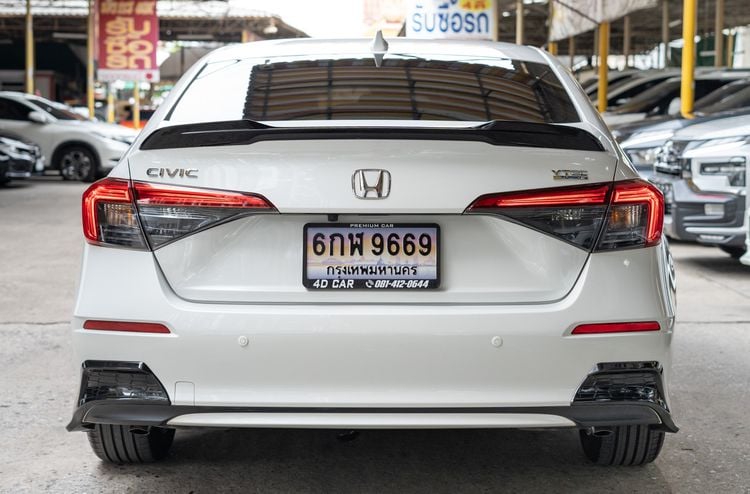 Honda Civic 2023 1.5 EL+ Sedan เบนซิน ไม่ติดแก๊ส เกียร์อัตโนมัติ ขาว รูปที่ 4