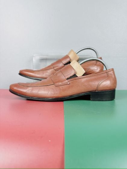 รองเท้าหนังแท้ Soya Sz.12us46eu30.5cm Made in Turkey สีน้ำตาล สภาพสวย ไม่ขาดซ่อม ใส่ทำงานออกงานหล่อ รูปที่ 8