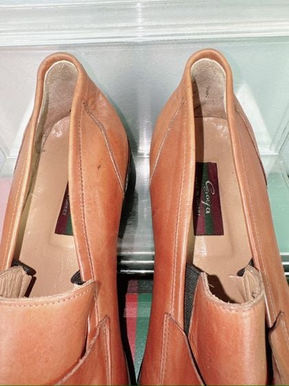 รองเท้าหนังแท้ Soya Sz.12us46eu30.5cm Made in Turkey สีน้ำตาล สภาพสวย ไม่ขาดซ่อม ใส่ทำงานออกงานหล่อ รูปที่ 11