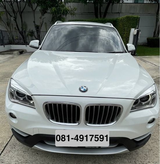 รถ BMW X1 2.0 sDrive20d xLine สี ขาว