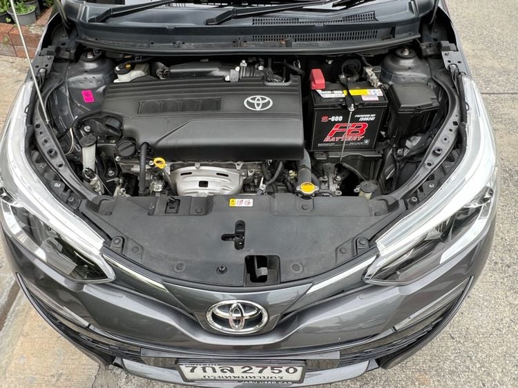Toyota Yaris 2018 1.2 G เบนซิน เกียร์อัตโนมัติ เทา รูปที่ 3