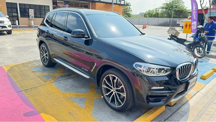 BMW X3 2018 2.0 xDrive20d Highline 4WD Utility-car ดีเซล ดำ รูปที่ 4
