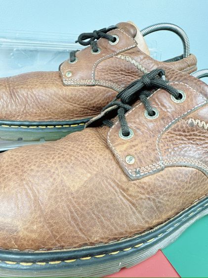 รองเท้าหนังแท้ Dr.Martens Sz.13us47eu31cm(เท้ากว้างอูมใส่ได้) สีน้ำตาล สภาพสวย ไม่ขาดซ่อม ใส่ทำงานเที่ยวลุยๆได้ รูปที่ 11