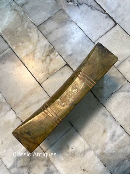 หมอนหิน แกะสลักโบราณสะสม รูปที่ 12