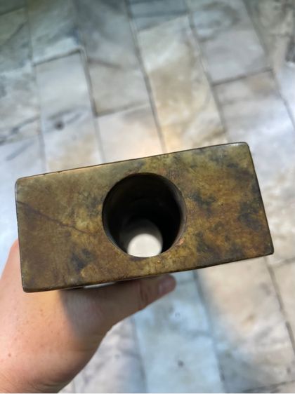 หมอนหิน แกะสลักโบราณสะสม รูปที่ 17