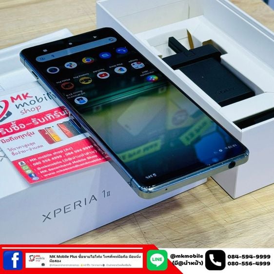 🔥 Sony Xperia 1 II Mark 2 12-256GB หายาก เครื่อง HK Global 2 sim 🏆 สภาพงาม 🔌 อุปกรณ์แท้ครบยกกล่อง 💰 เพียง 9990 รูปที่ 5