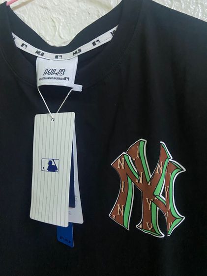 MLB Unisex t-shirt mlb ny เสื้อยืดmlb รูปที่ 2