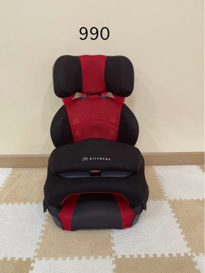 Booster Seat  Ailebebe สีดำแดง