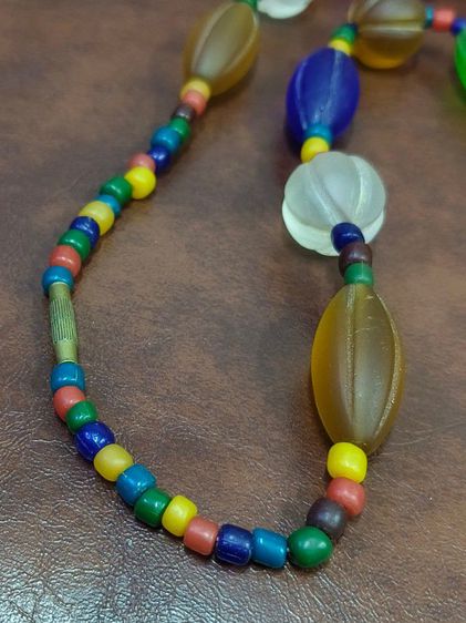 (6035) สร้อยคอลูกปัดเก่า งานใต้ รูปที่ 6