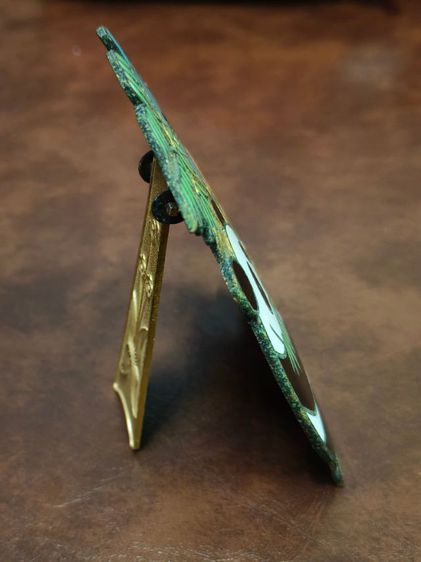 (ก.004) กรอบรูปหมี ลงยา งานเก่า รูปที่ 5