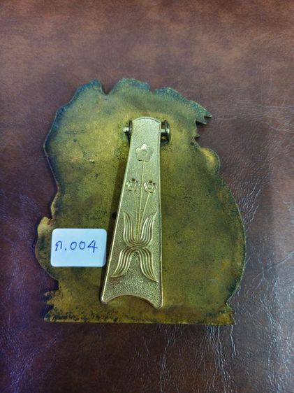 (ก.004) กรอบรูปหมี ลงยา งานเก่า รูปที่ 7