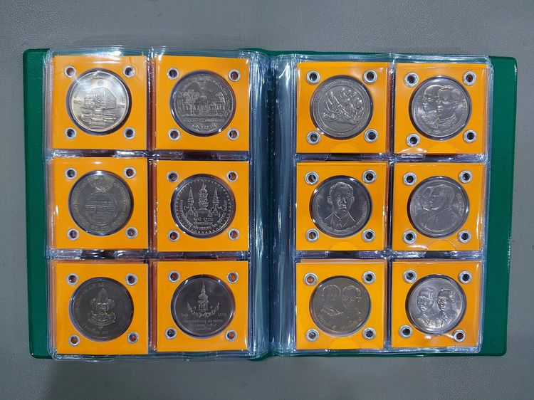 ชุดเหรียญ 10 บาท ครบชุด 47 วาระ เนื้อนิเกิล เหรียญไม่ผ่านการใช้ บรรจุเม้าท์ เจาะตาไก่ ใส่เล่มสะสม รูปที่ 5