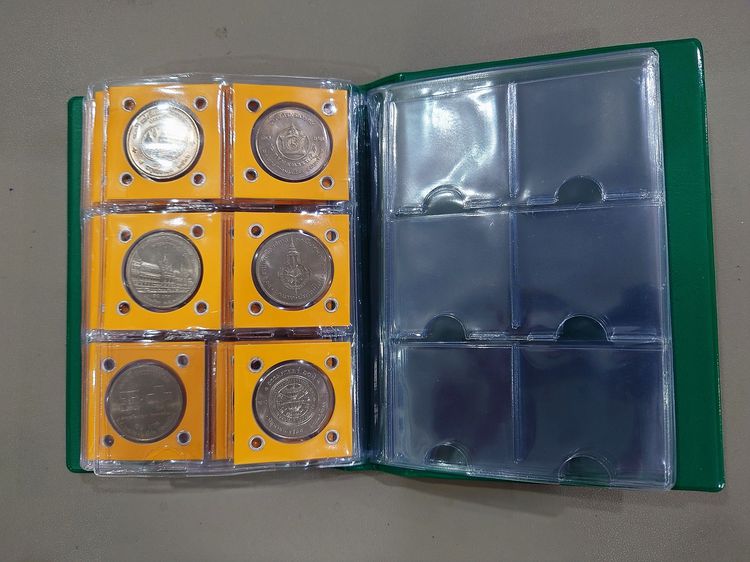 ชุดเหรียญ 10 บาท ครบชุด 47 วาระ เนื้อนิเกิล เหรียญไม่ผ่านการใช้ บรรจุเม้าท์ เจาะตาไก่ ใส่เล่มสะสม รูปที่ 8
