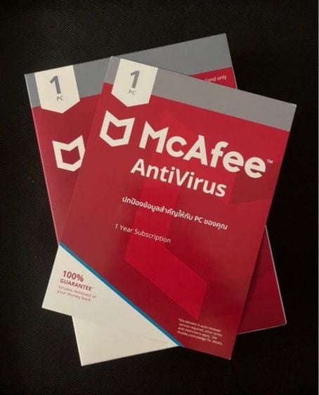 วินโดว์ McAfee AntiVirus แท้ ป้องกันไวรัส
