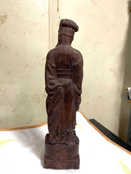 ขงเบ้ง ไม้แกะสลัก สะสม รูปที่ 8