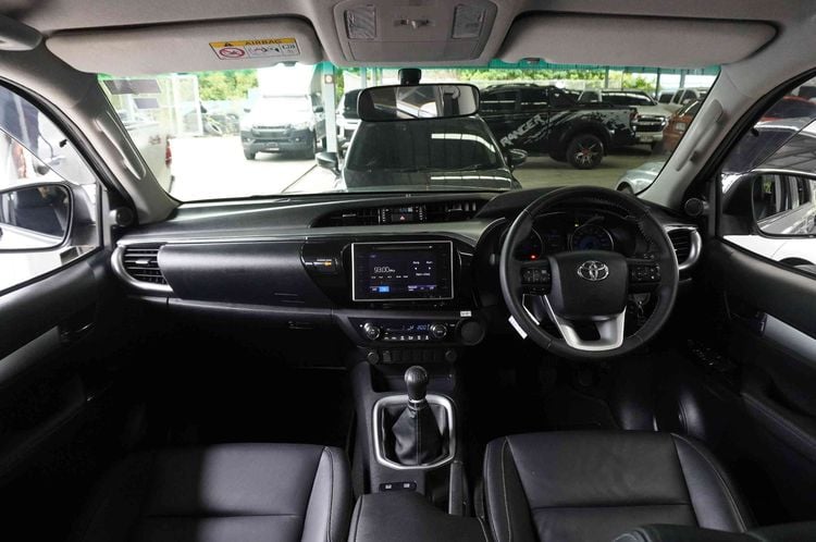 Toyota Hilux Revo 2019 2.4 G Prerunner Pickup ดีเซล เกียร์ธรรมดา เทา รูปที่ 4