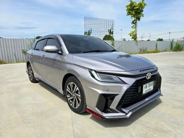Toyota Yaris ATIV 2023 1.2 Premium Sedan เบนซิน ไม่ติดแก๊ส เกียร์อัตโนมัติ บรอนซ์เงิน รูปที่ 4