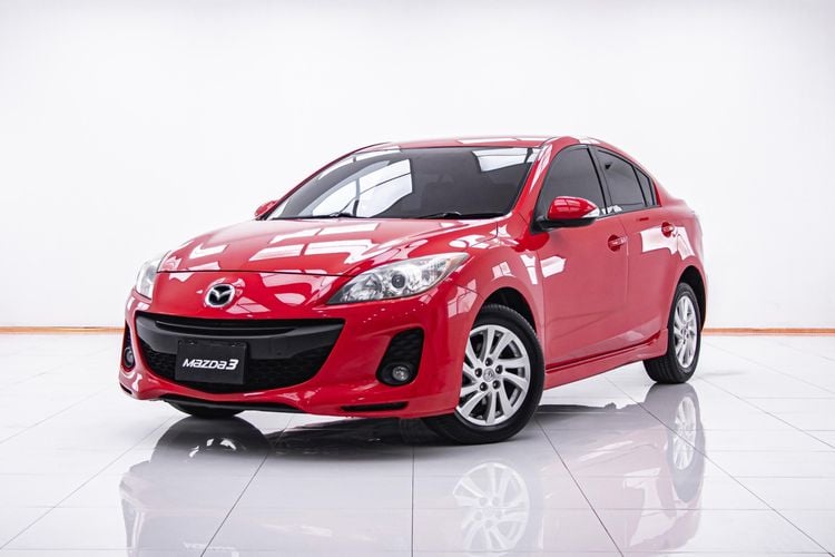 Mazda Mazda3 2014 1.6 Groove Sedan เบนซิน ไม่ติดแก๊ส เกียร์อัตโนมัติ แดง รูปที่ 4