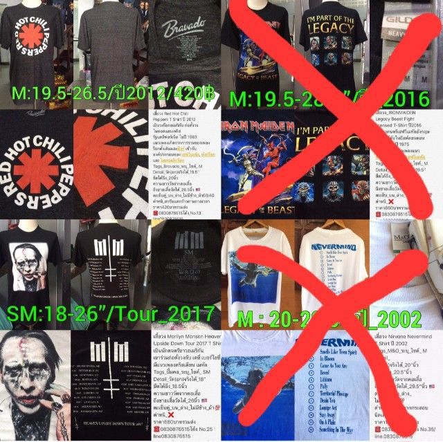 เสื้อวง Vintage T Shirt The Rolling Stones 2004s' รูปที่ 10