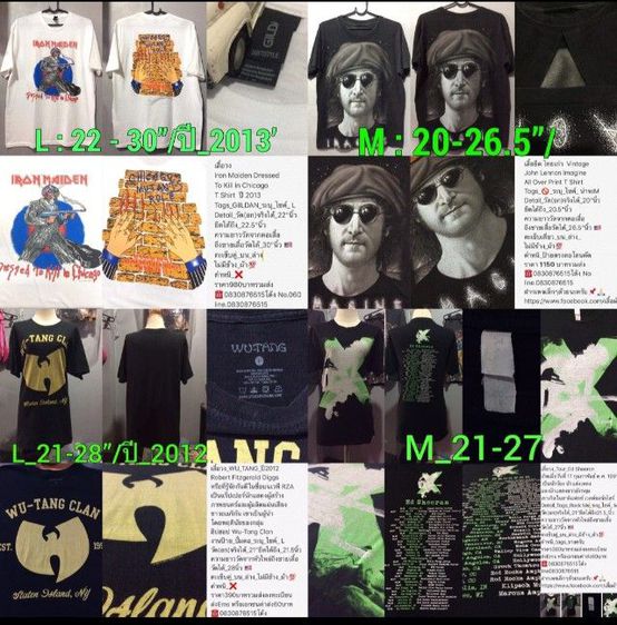 เสื้อวง Vintage T Shirt The Rolling Stones 2004s' รูปที่ 8