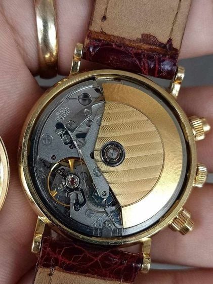 นาฬิกา JAGUAR CHRONOMETER DAY DATE  18k Solid Gold Ref.J754  รูปที่ 14