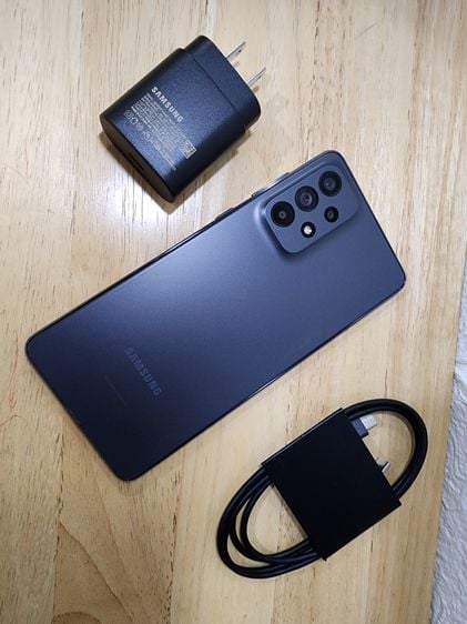 Samsung A73 5G สีดำ เครื่องศูนย์ สภาพสวยงาม ใช้เอง รักษาดี รูปที่ 1