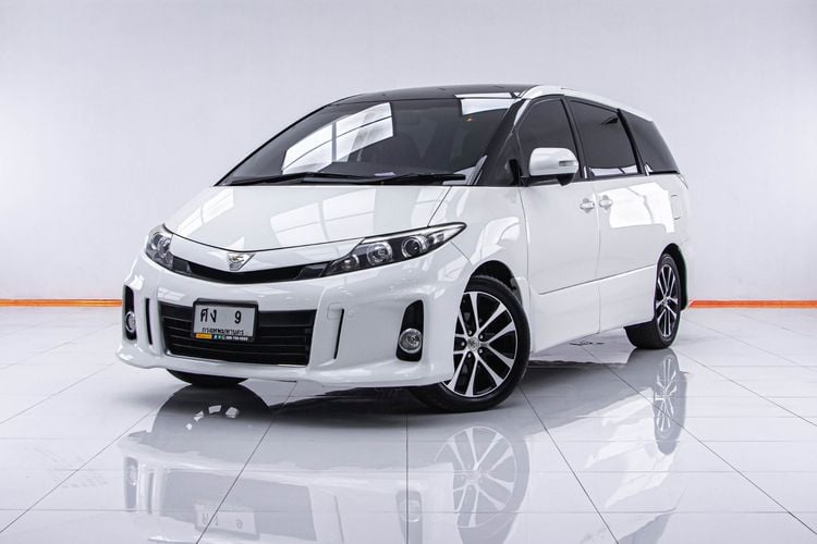 Toyota Estima 2015 2.4 Aeras Utility-car เบนซิน ไม่ติดแก๊ส เกียร์อัตโนมัติ ขาว รูปที่ 4
