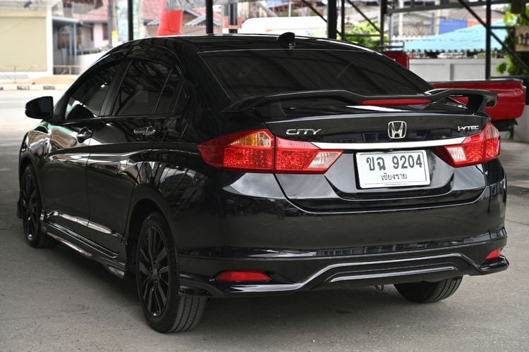 Honda City 2015 1.5 Sv Plus i-VTEC Sedan เบนซิน ไม่ติดแก๊ส เกียร์อัตโนมัติ ดำ รูปที่ 4