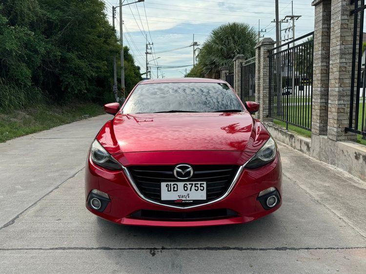 Mazda Mazda3 2016 2.0 S Sports Sedan เบนซิน ไม่ติดแก๊ส เกียร์อัตโนมัติ แดง รูปที่ 2