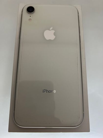 ขาย iPhone XR 64gb สีขาว ศูนย์ไทยแท้ จอแท้ แบตแท้ สแกนใบหน้าได้ รีเซ็ตได้ ไม่ติดไอคราว สภาพสวย ใช่งานปกติ อุปกรณ์ครบ  รูปที่ 1