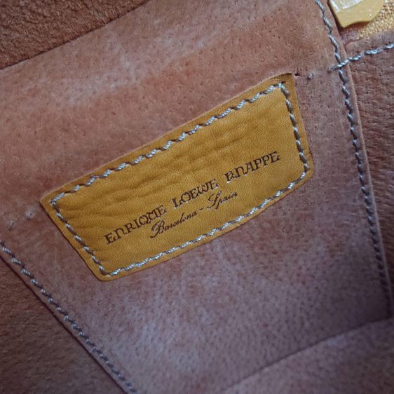 กระเป๋า Loewe แบรนด์แท้ วินเทจ โลโก้เก่าค่ะ รูปที่ 9