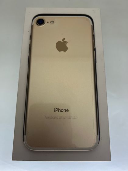 128 GB ขาย iPhone 7 128gb สีทอง ศูนย์ไทย สภาพสวย จอแท้ แบตแท้ สแกนนนิ้วได้ รีเซ็ตได้ ไม่ติดไอคราว ใช้งานดี ปกติทุกอย่าง อุปกรณ์ครบ 